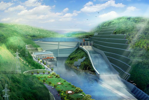 通辽老挝南塔河1号水电站项目